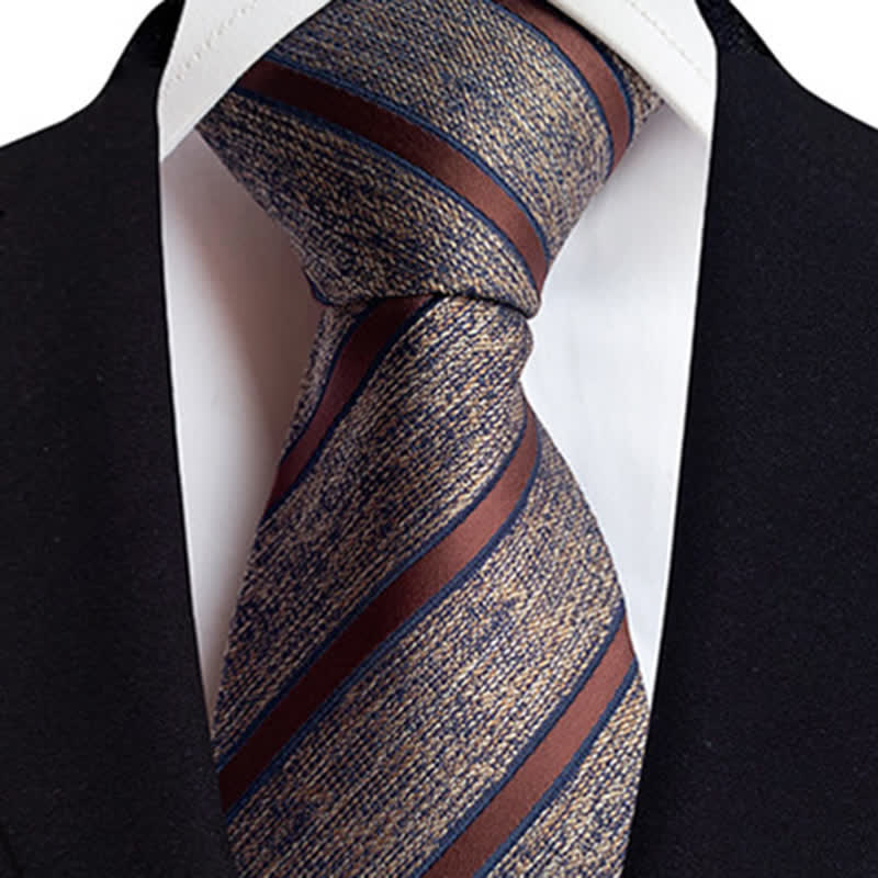 Men's Classic Thin Striped Necktie