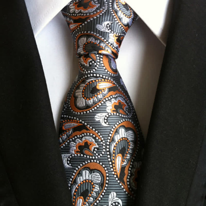 Men's Sea Wave Paisley Necktie