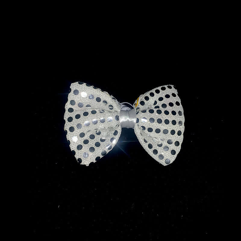 Men's Sweet Sequin LED Bow Tie