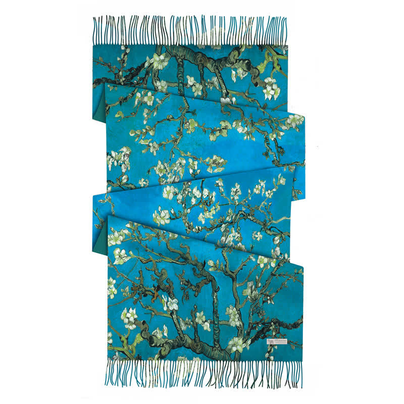 Women's Van Gogh Almond Blossom Warm Scarf