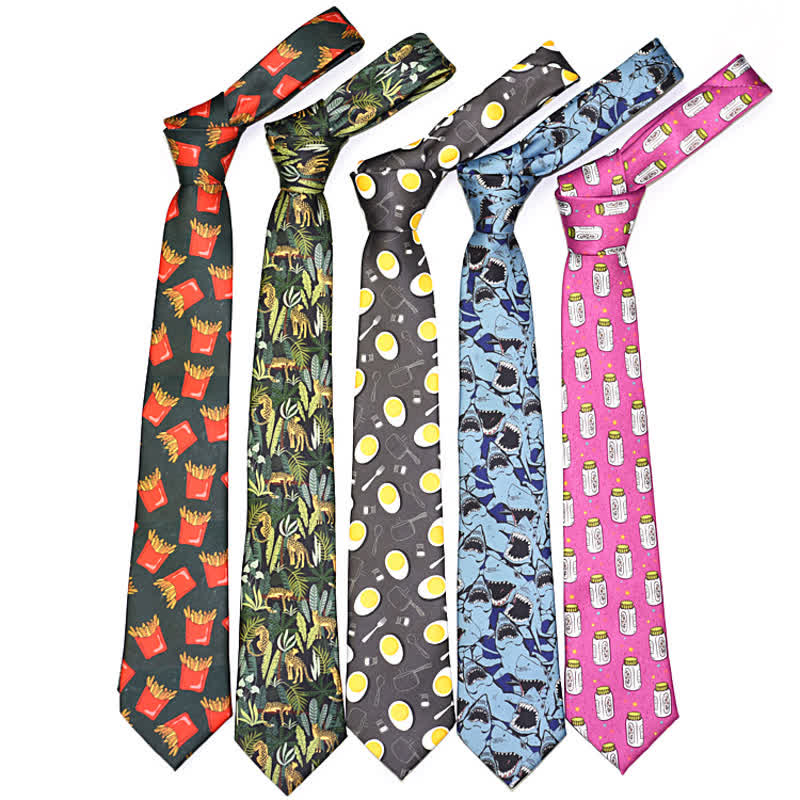 Men's Creative Funny Printed Necktie - image 0