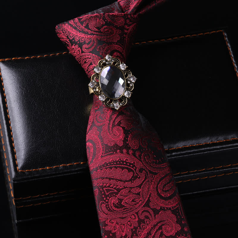 Men's Royal Throwback Pin Buckle Necktie