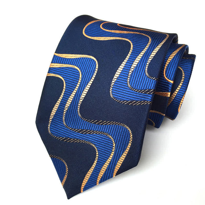 Men's Artistic Geometric Abstract Necktie