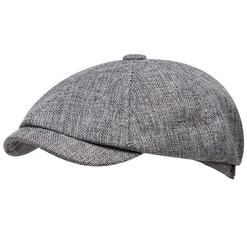 Four Season Outdoor Octagonal Beret Cap - Gray - M (22"-22 7/8") - image 3