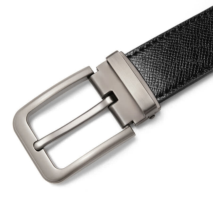 Men's Black Snake Stylish Leather Belt