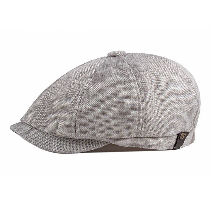 Octagonal Thin Breathable Beret Cap