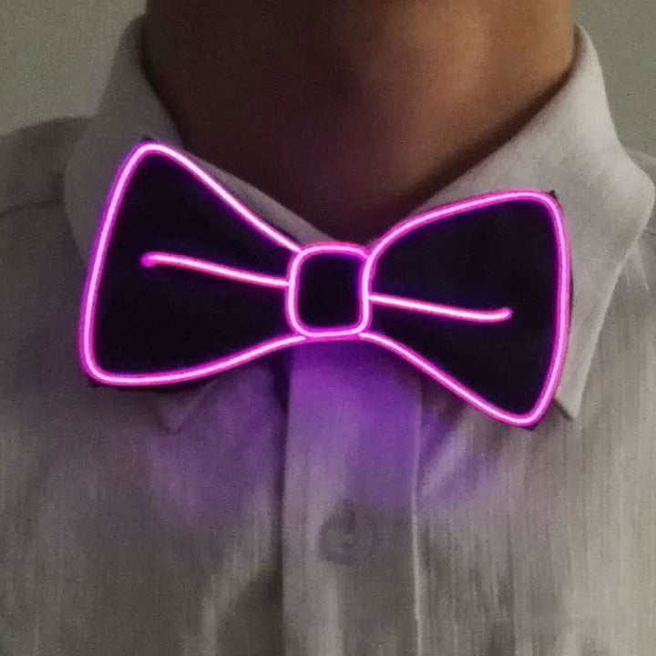 Men's LED Luminous Glowing Bow Tie