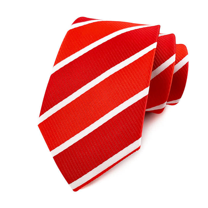 Men's Preppy Urban Striped Necktie