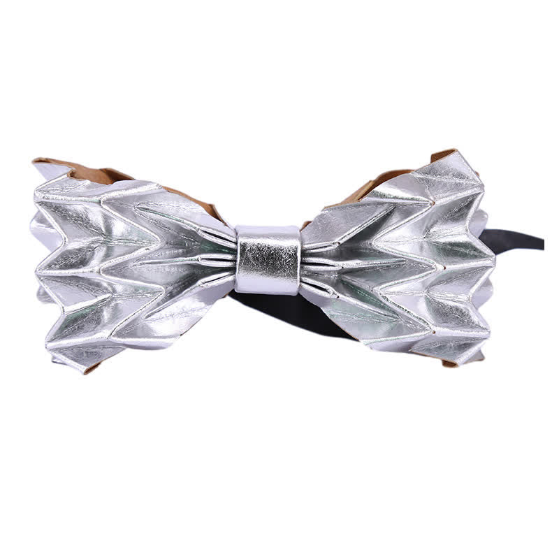 Men's Creative Environmental Kraft Paper Bow Tie