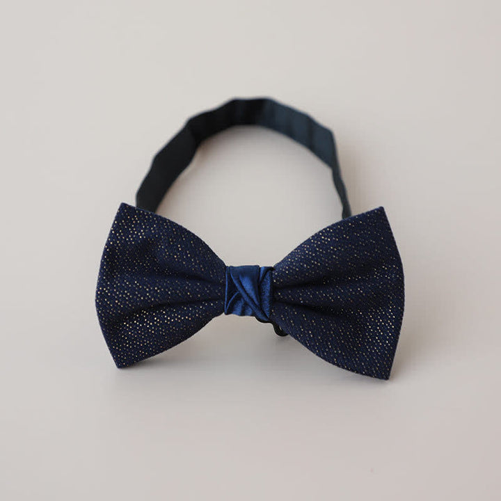 Men's Sweet Candy Color Two Tone Bow Tie