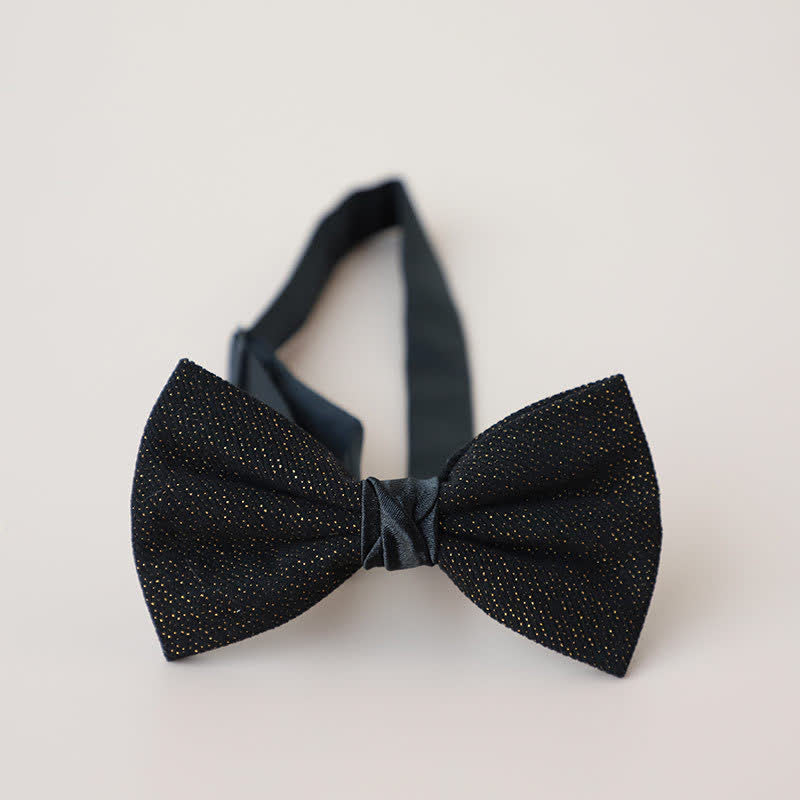 Men's Sweet Candy Color Two Tone Bow Tie