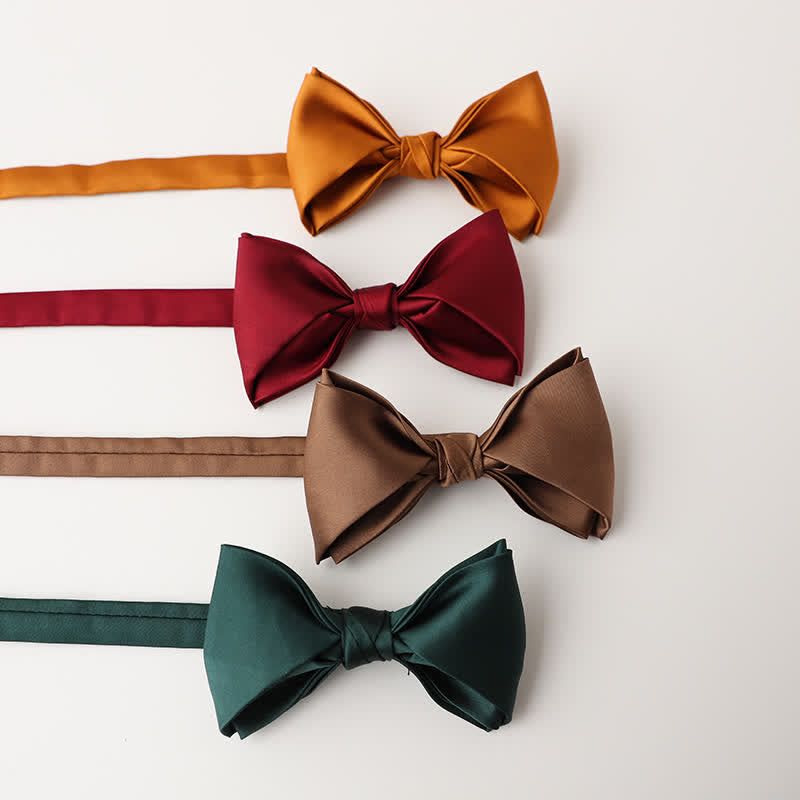 Men's Chic Solid Color Tuxedo Bow Tie