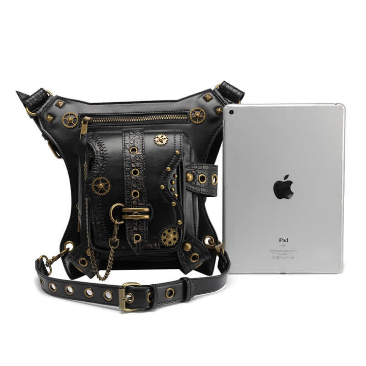 Outdoor Gear Steampunk Chain Waist Leg Bag