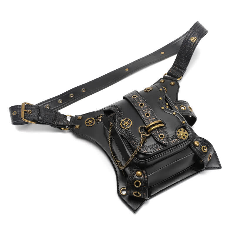 Outdoor Gear Steampunk Chain Waist Leg Bag