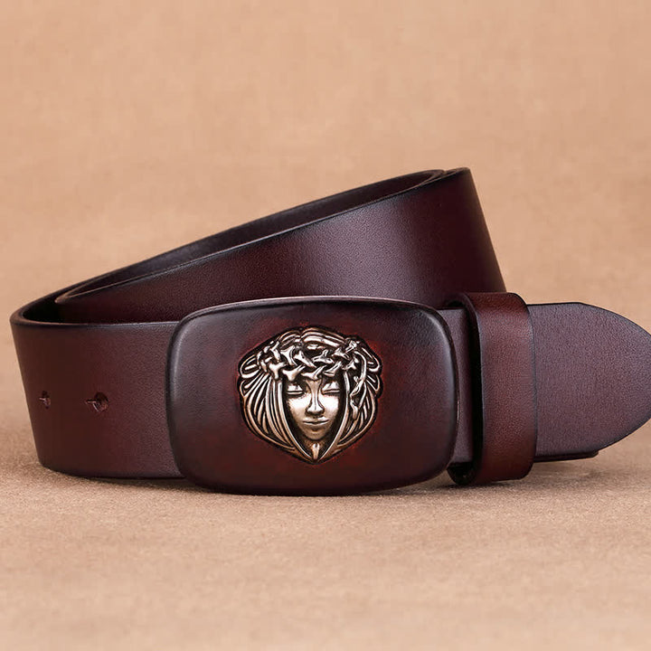 Men's Mysterious Medusa Retro Leather Belt