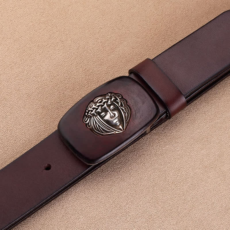 Men's Mysterious Medusa Retro Leather Belt