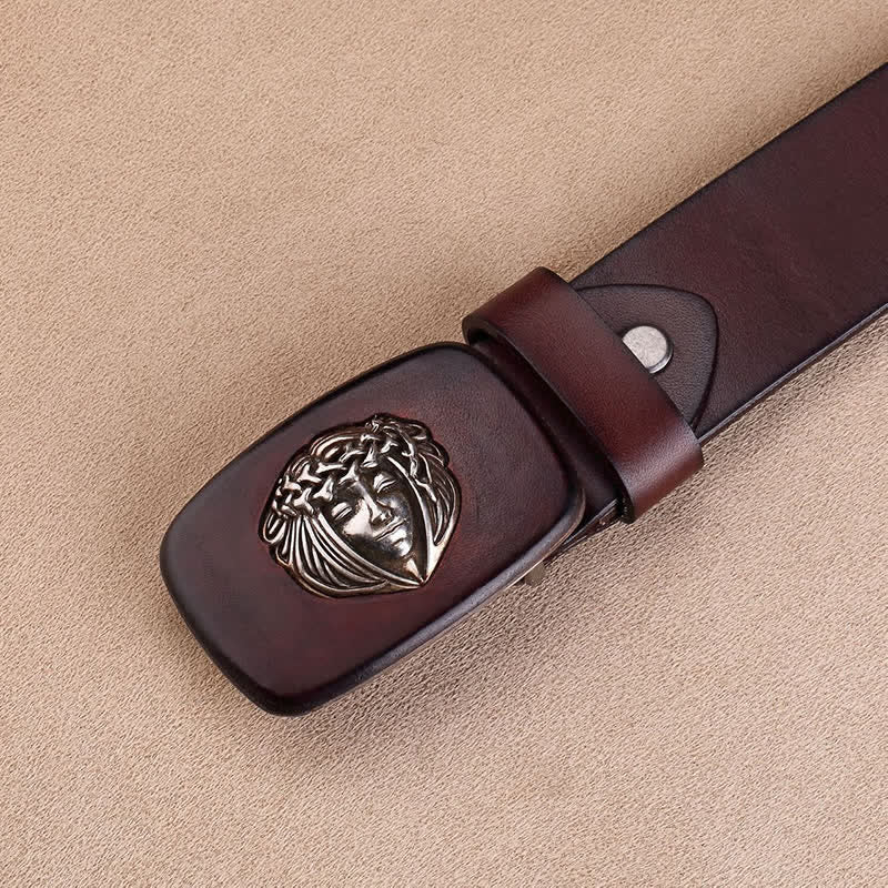 Men's Mysterious Medusa Retro Leather Belt