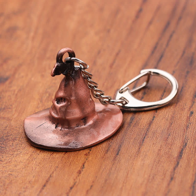 Magical Witch Hat Pendant Keychain - image 4
