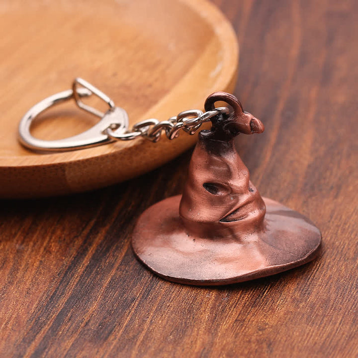 Magical Witch Hat Pendant Keychain - image 3