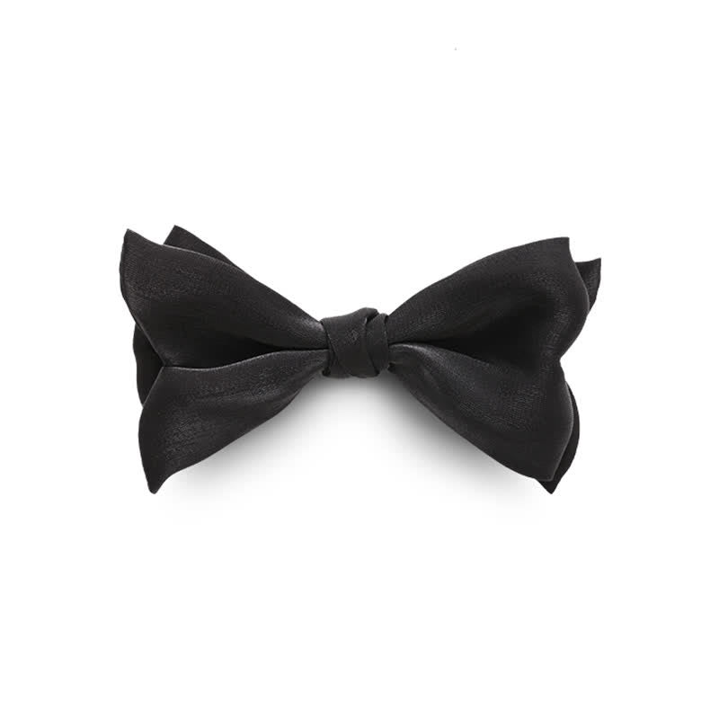 Men's Shining Fish Tail Shape Wedding Suit Bow Tie