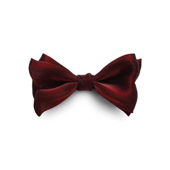 Men's Shining Fish Tail Shape Wedding Suit Bow Tie