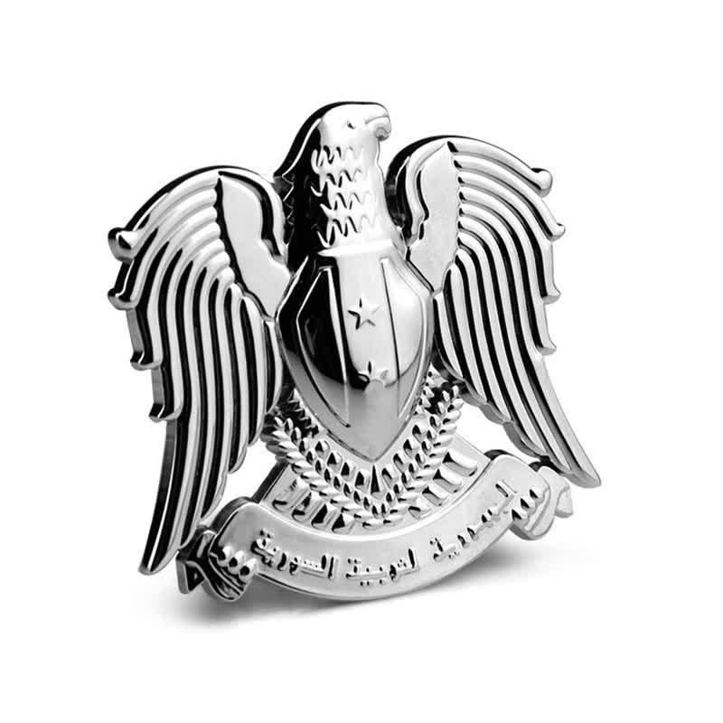 Eagle Totem Falcon Metal Sticker Car Badge