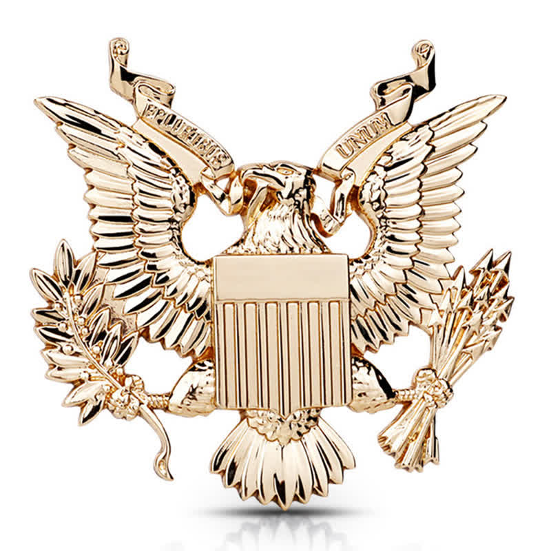 Force Winged Eagle Metal Sticker Car Badge