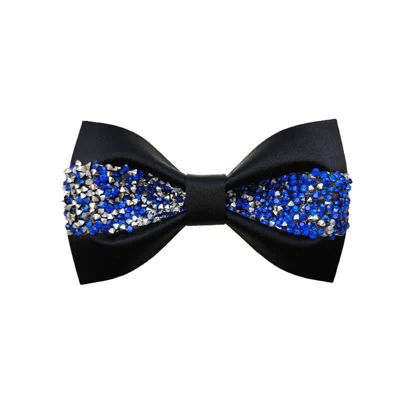 Men's Luxurious Rhinestone Gentleman Party Bow Tie