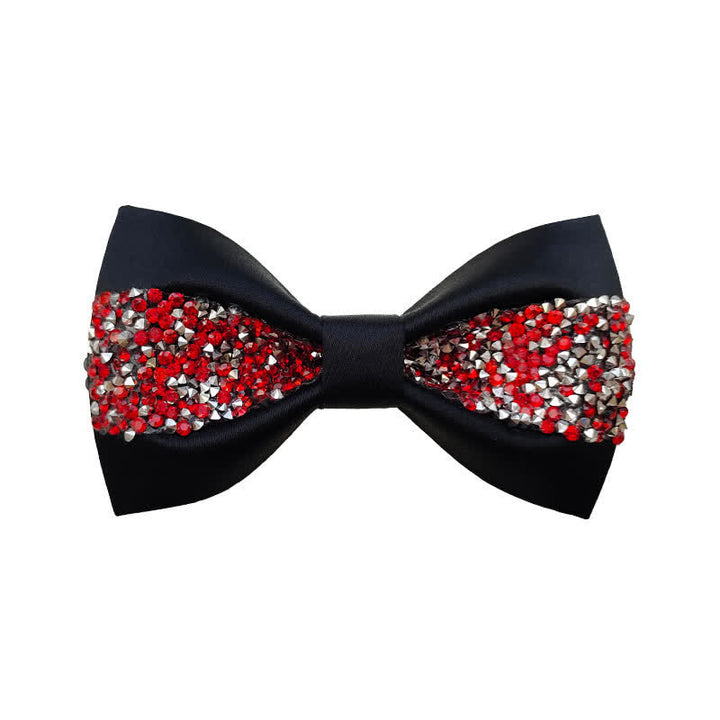 Men's Luxurious Rhinestone Gentleman Party Bow Tie