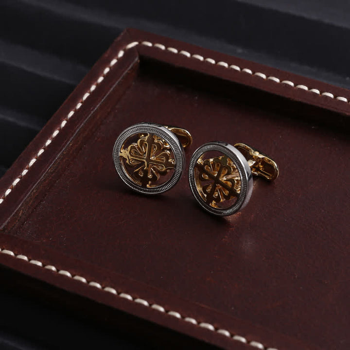 Men's Luxury Simple Gentleman Shirt Cufflinks - Style #1 - image 2