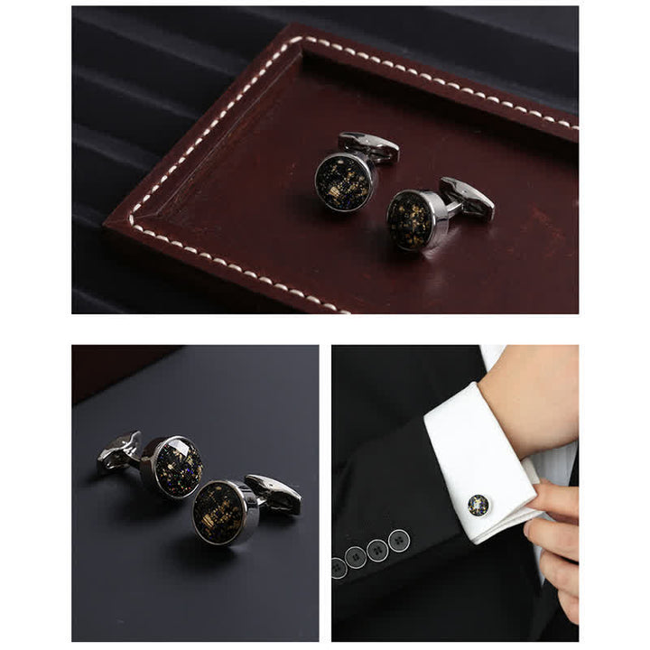 Men's Luxury Simple Gentleman Shirt Cufflinks - image 7