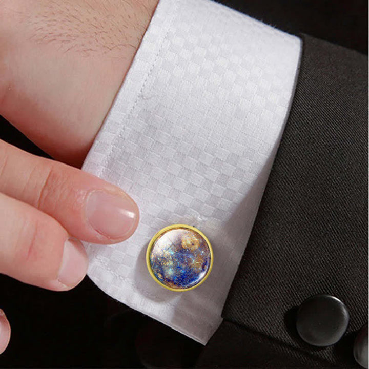 Men's Universe Solar System Planet Cufflinks - image 12