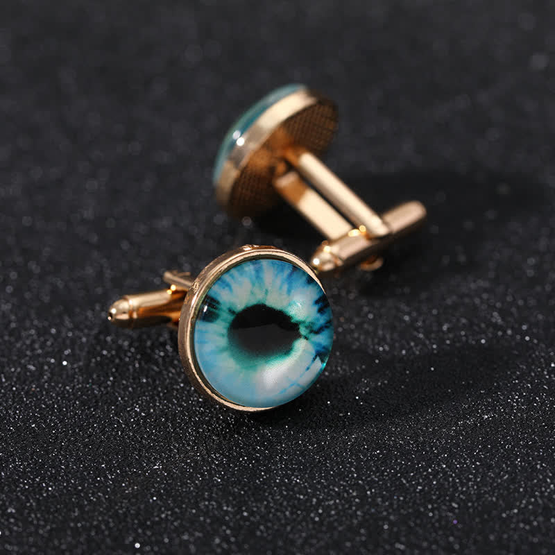 Men's Horrible Devil Eyeball Cufflinks - image 23