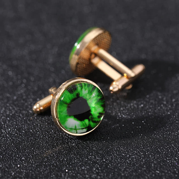Men's Horrible Devil Eyeball Cufflinks - image 25