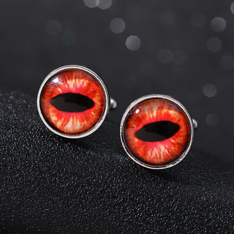 Men's Horrible Devil Eyeball Cufflinks - Style #5 - image 10