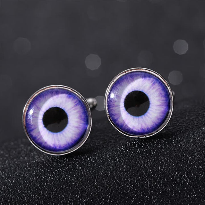 Men's Horrible Devil Eyeball Cufflinks