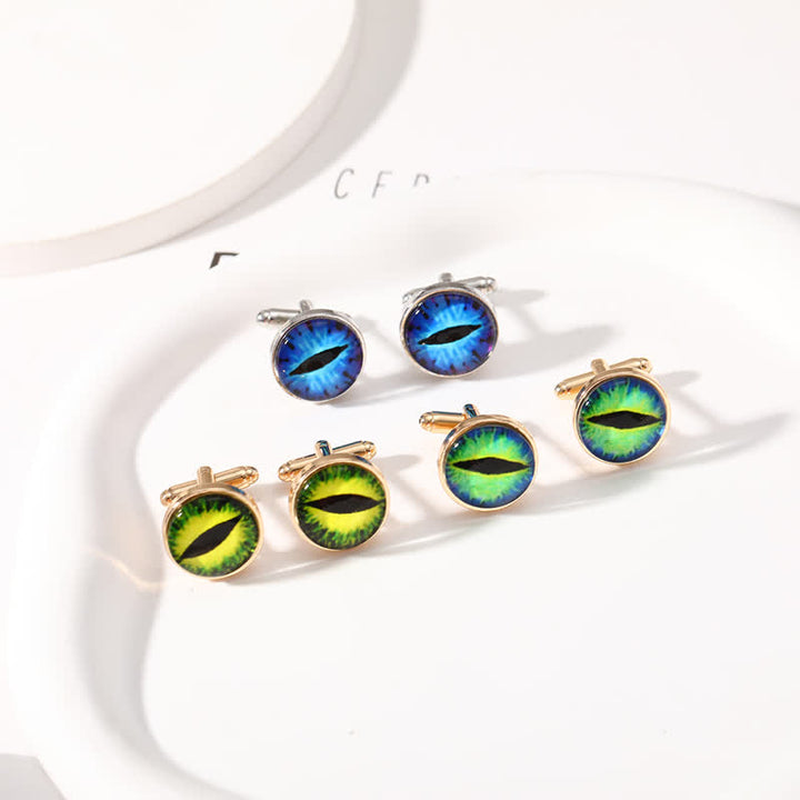 Men's Horrible Devil Eyeball Cufflinks - image 4