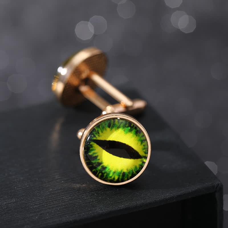 Men's Horrible Devil Eyeball Cufflinks - image 14