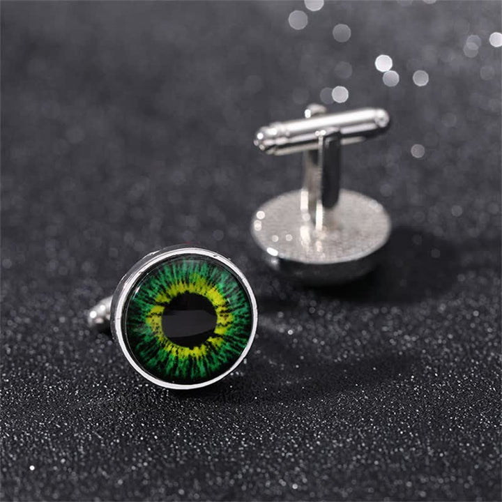 Men's Horrible Devil Eyeball Cufflinks - image 21