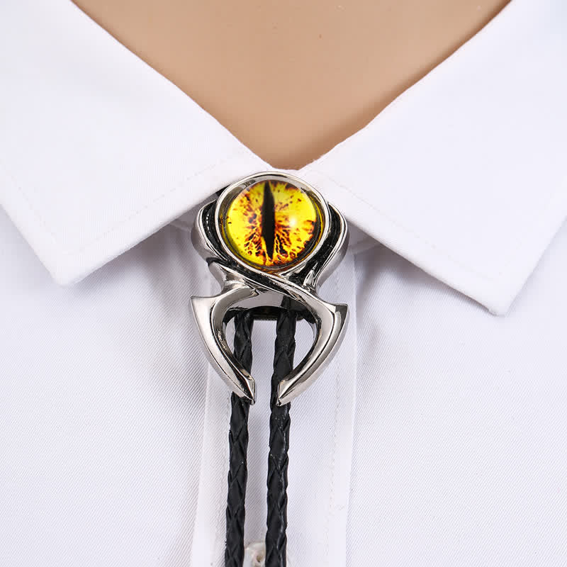 Unique Spider Shape Devil Eye Bolo Tie