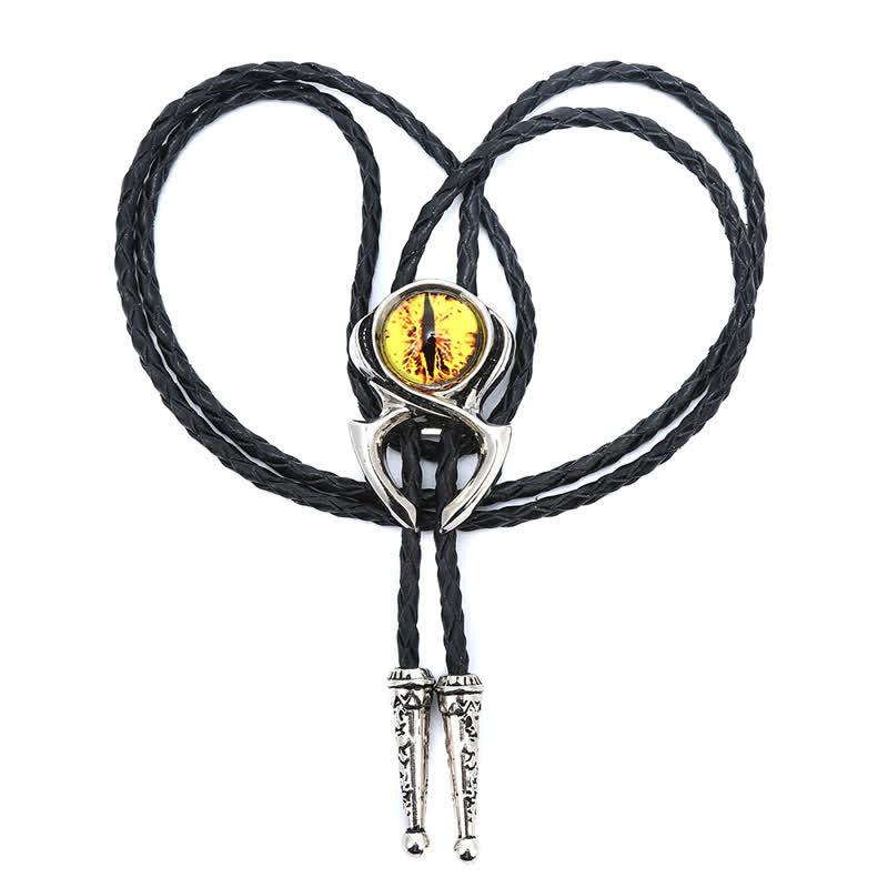 Unique Spider Shape Devil Eye Bolo Tie