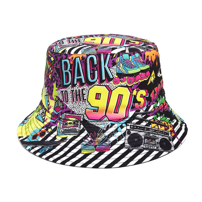 Unisex Nostalgic Back To The 90s Bucket Hat