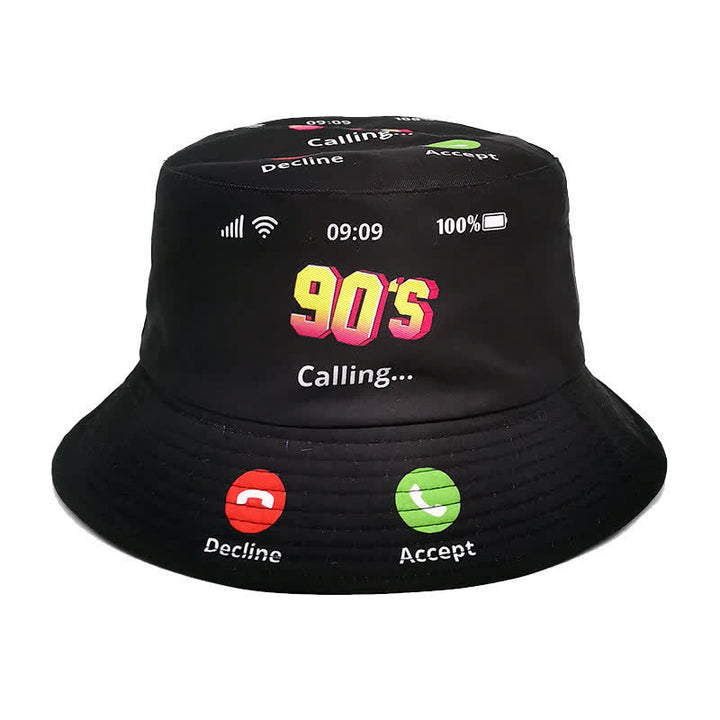 Unisex Nostalgic Back To The 90s Bucket Hat