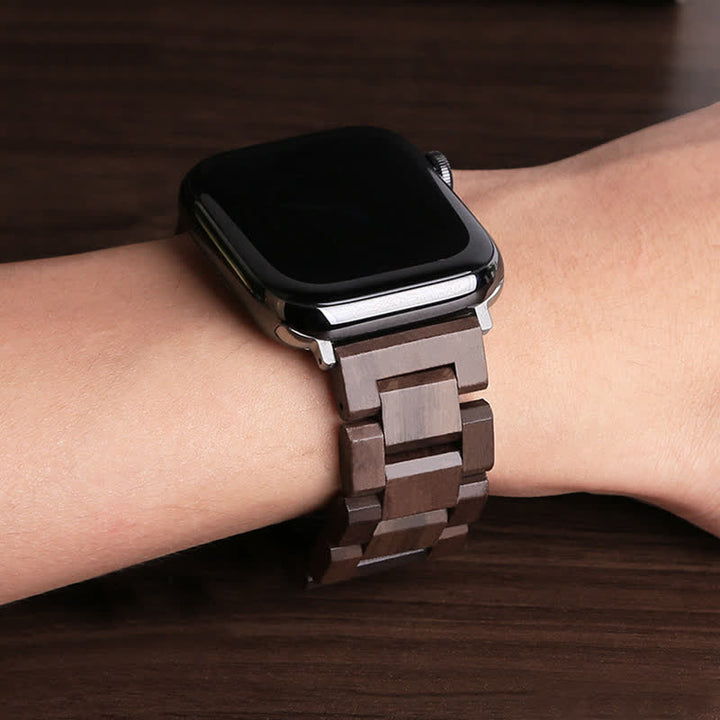 Natural Walnut Wooden Strap Watch Band