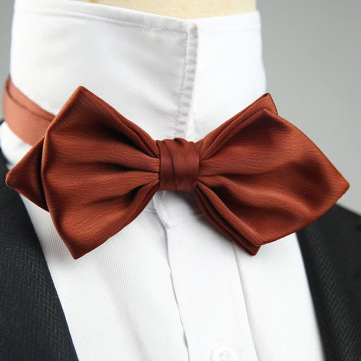 Men's Wedding Special Pointed Shape Bow Tie