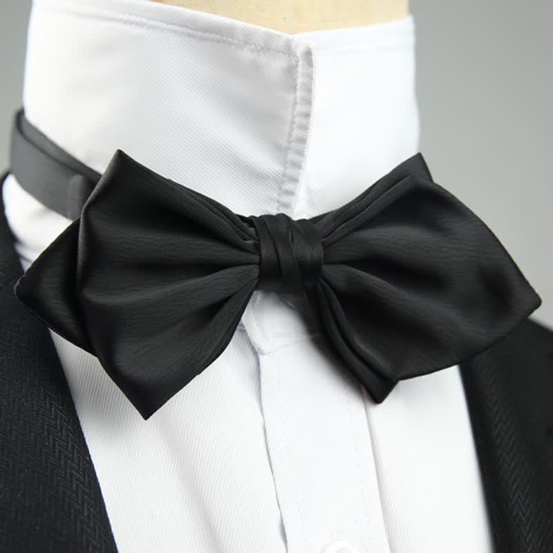 Men's Wedding Special Pointed Shape Bow Tie