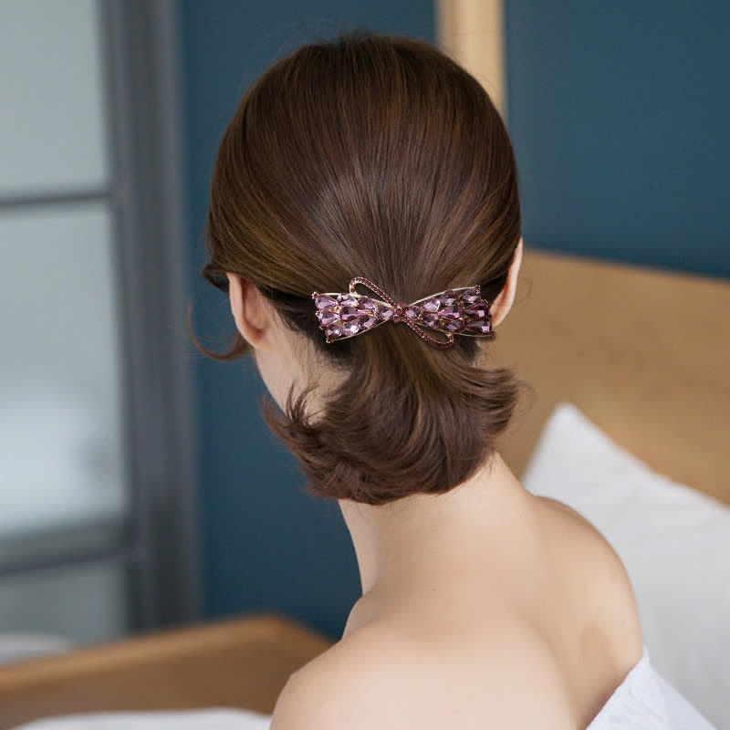 Women's Sparkling Glitter Crystal Hair Clip