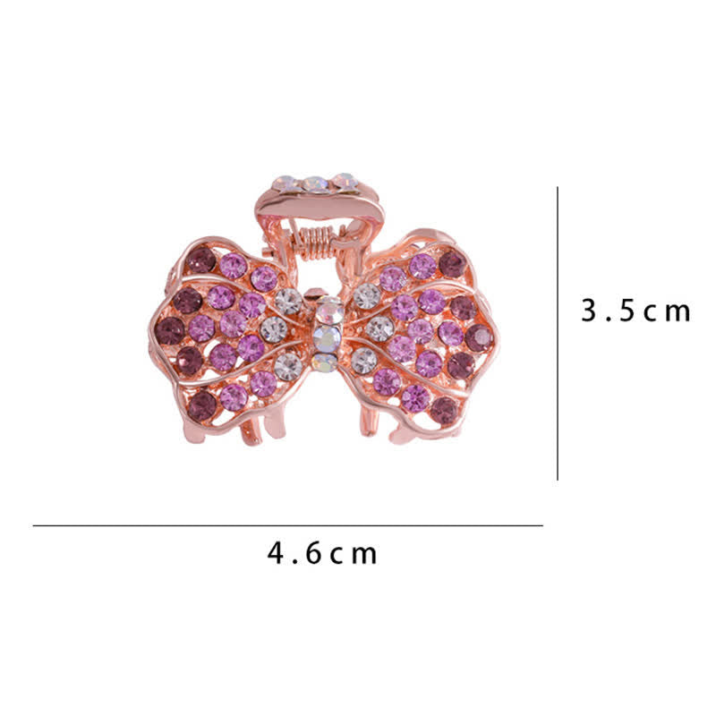 Women's Bling Bow-Knot Hair Claw Hair Clip