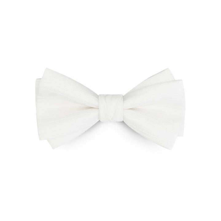 Men's Solid Color Twilled Formal Wedding Bow Tie