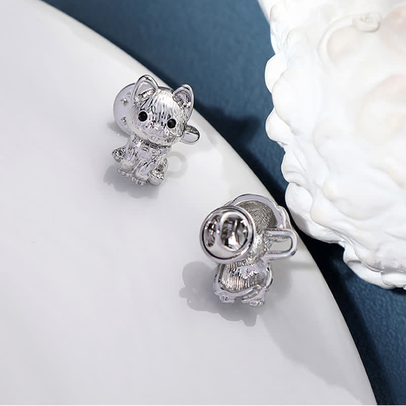 Women's Cute Enamel Puppy Pants Belt Clip - image 4